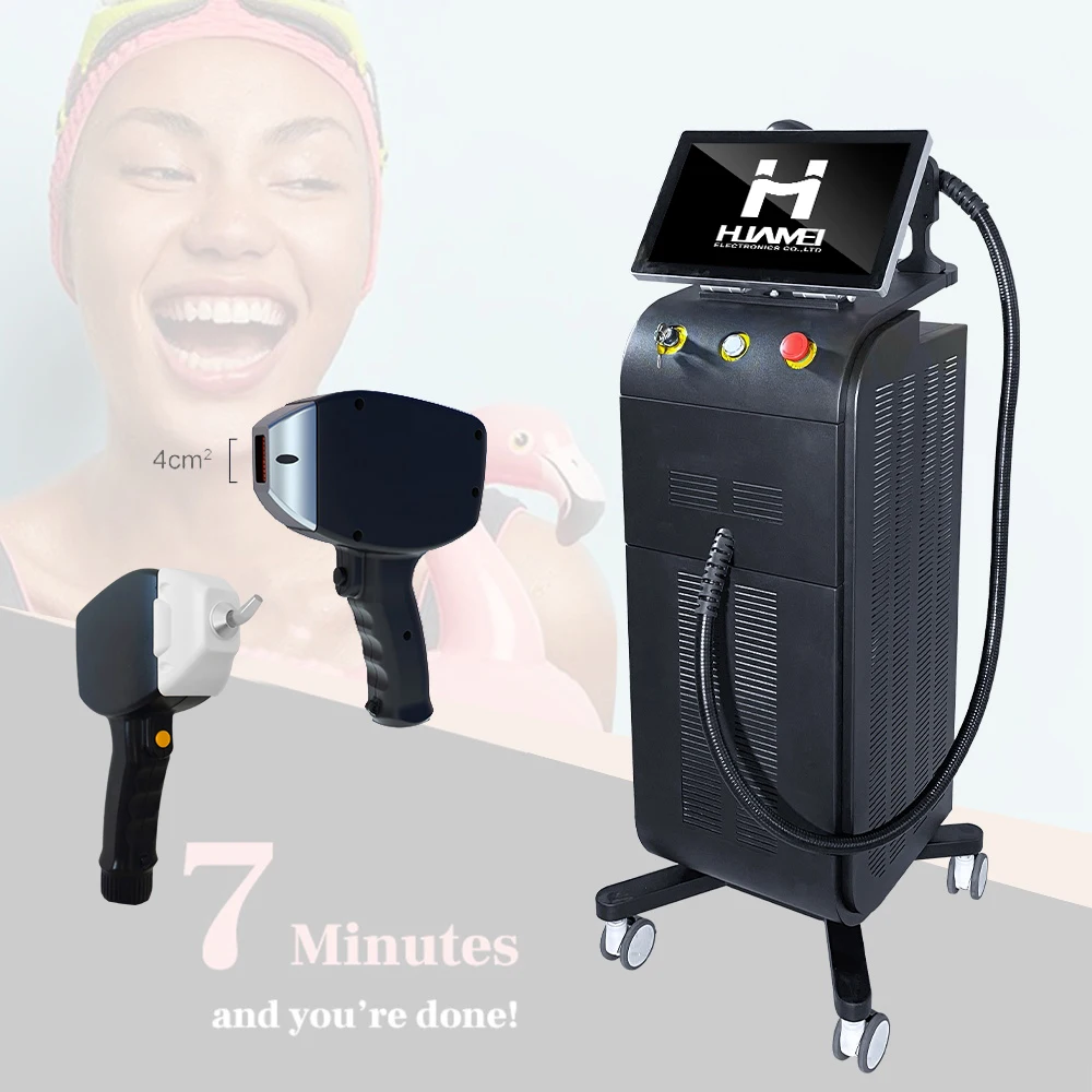 New Trending USA Laser Bar High Power 3 Wavelength Diode Laser 808nm Diode Laser Hair Removal Machine