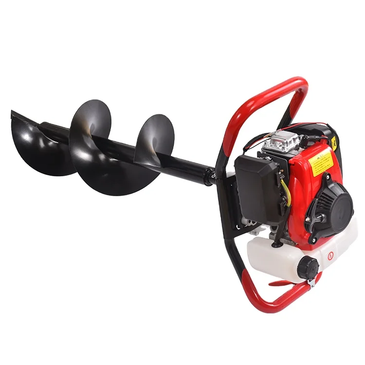 High Quality Can Be Wholesaled Post Hole Digger Powered Earth Auger Post Drilling Machine