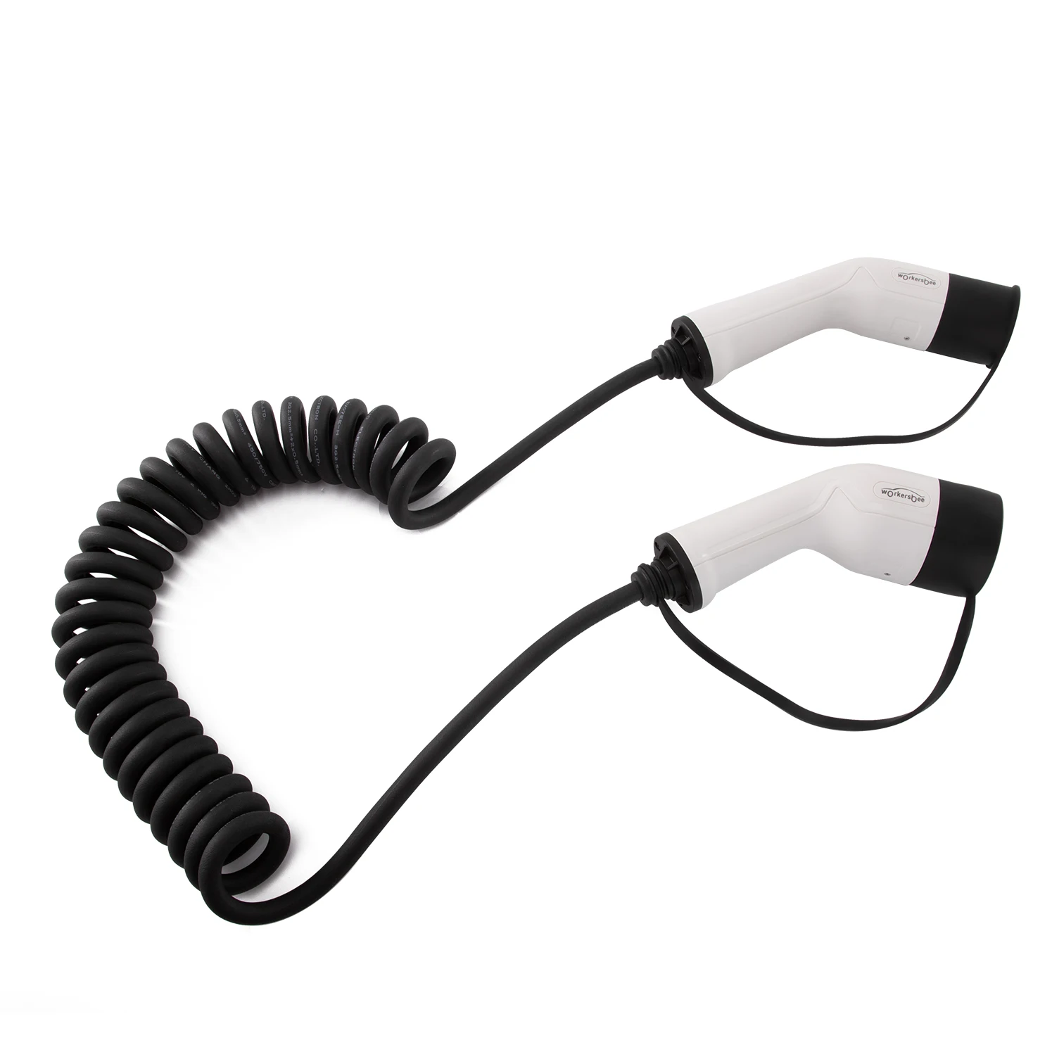 Workersbee IEC 62196 ev charging connector Type 2 to Type 1 32A  EV charging cable