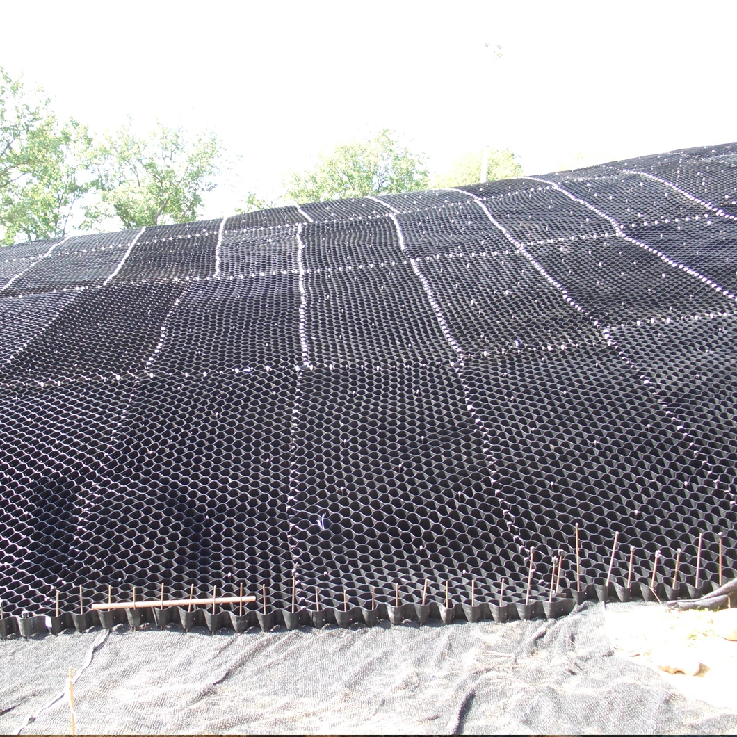 
High quality road reinforcement plastic geocell for driveway gravel grass paver grid cell 
