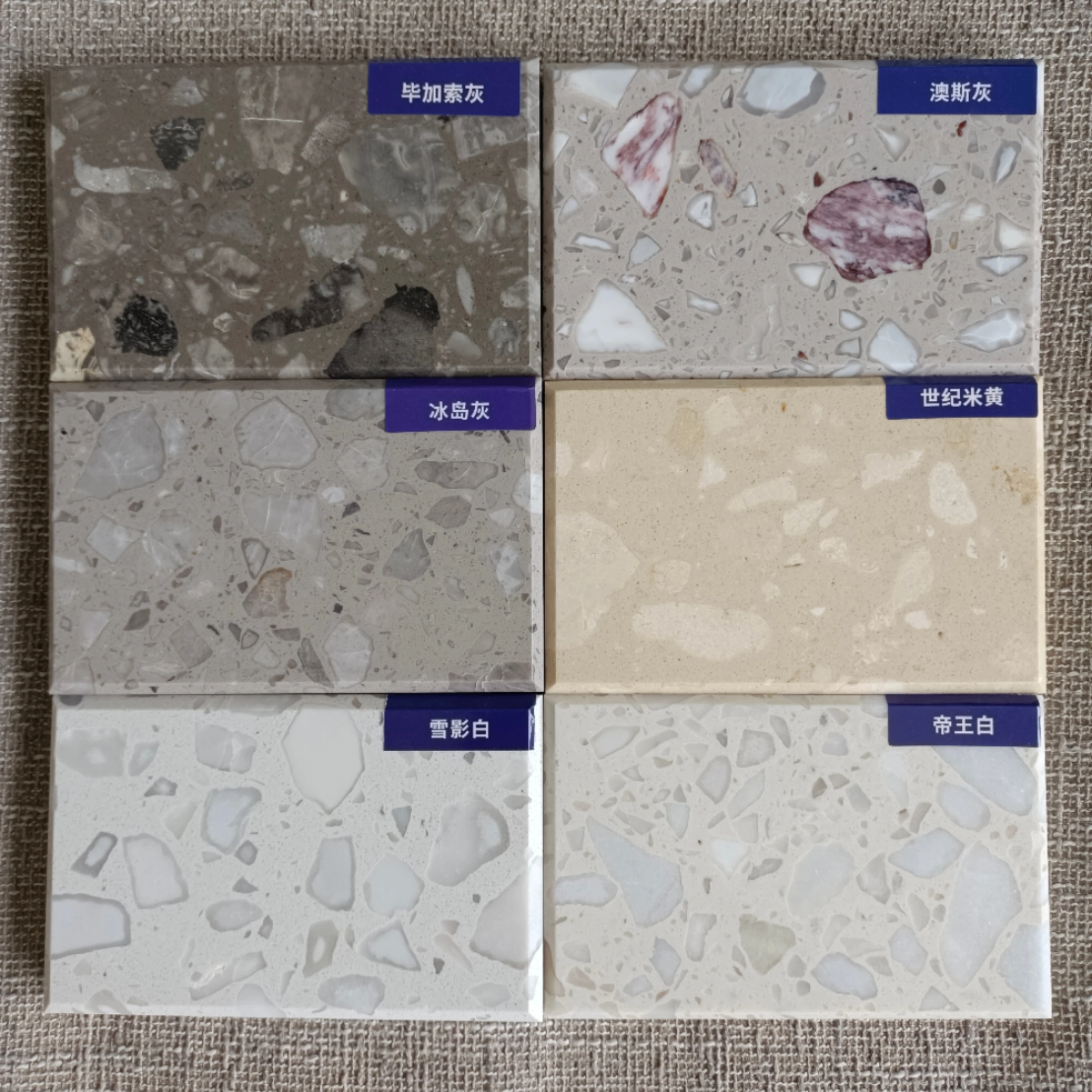 Factory Hot Selling Quality Artificial Stone 6-30mm Thickness Full Body Polish Surface Slab Marble Sheet For Countertops