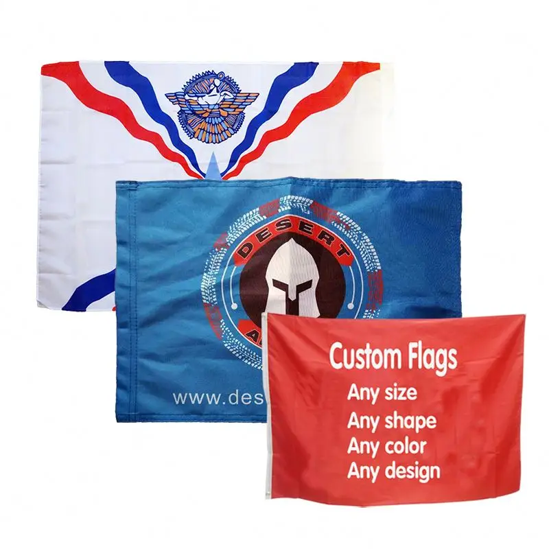 Custom Printed Quality Promotional Custom Custom Decorations flags Embroidered Mexican Flag