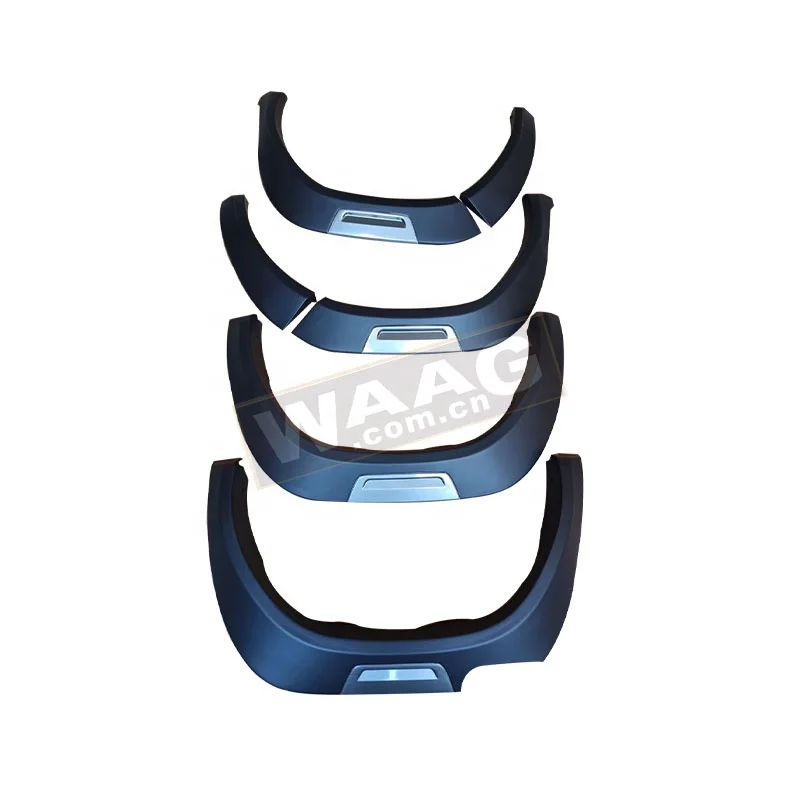 Latest Style Wheel Arch Liner ABS Fender Flares for Toyota Hilux 2021 4x4 Decorated Accessories