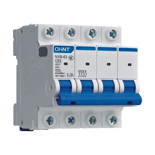 Hot sale CHNT NXB-63 series MCB 1A 2A 3A 4A 6A 10A 16A 20A 25A 32A 40A 50A 63A thermomagnetic switch
