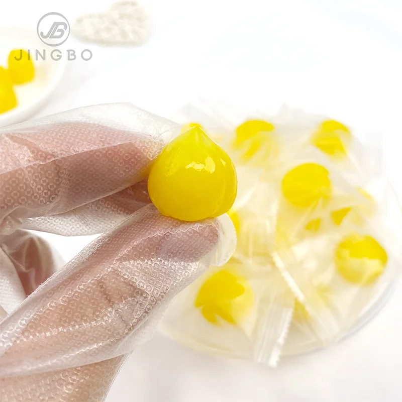 Wholesale Bulk Wedding Gift Lemon and Salt Flavored Candies Fruit Flavor Halal Sweet Delicious Candy.