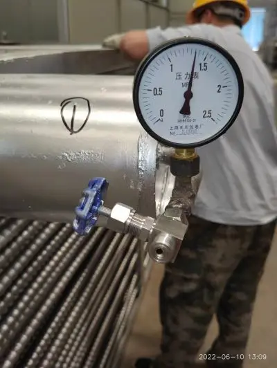 Competitive price low noise level ammonia evaporative condenser coil heat exchange pipe