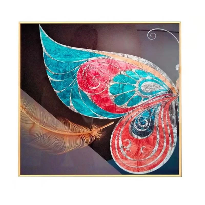 Хрустальные фарфоровые декоративные холсты, Настенный декор, домашние декоративные картины