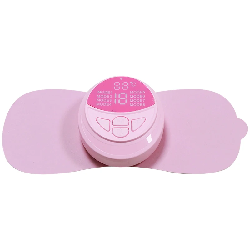 Woman period pain relief pulse massager muscle stimulator physical therapy equipment tens ems therapy massage electronic