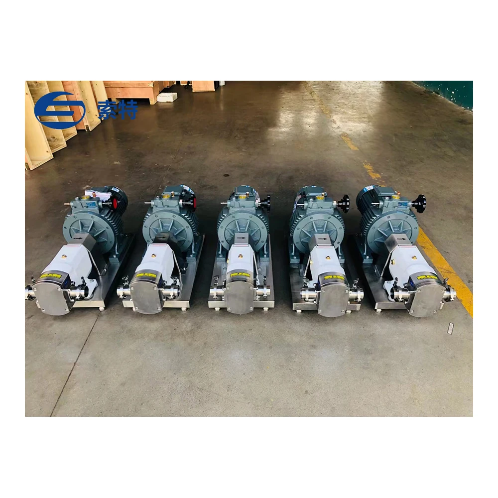 High Quality Chemical Production Rotor Pump Food Grade Sauce Conveying Pump Stator Rotor