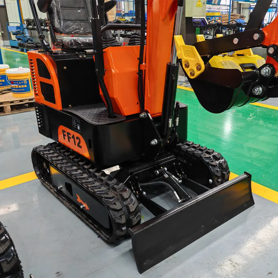 mini excavator Quiet operation for reduced noise pollution