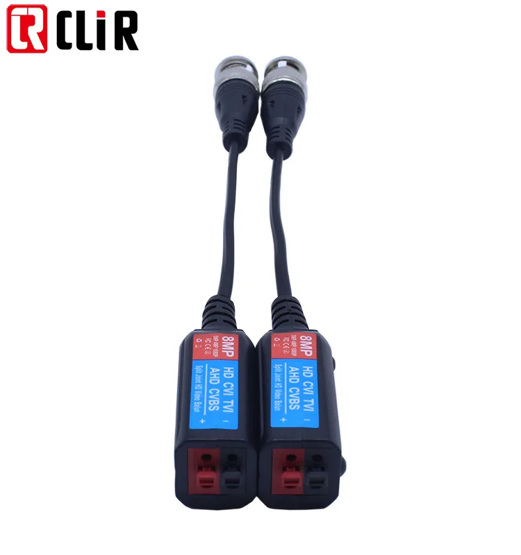 HD-PVT PVA PAC Adapter IP lts Coax Power HD 8MP UTP CAT5 Passive Male DC PV 4K CCTV BNC to RJ45 5MP 4MP 3MP CVI TVI Video Balun