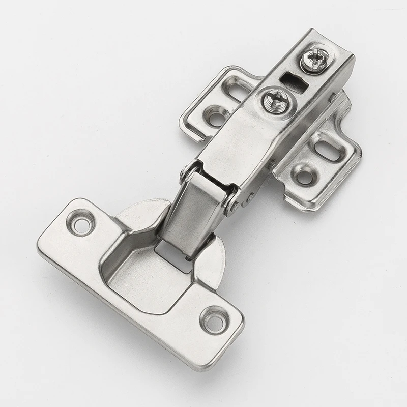 Mini Hidden Hinge Short Arm Slide on Hinge Adjust Kitchen Door Hinge Furniture Hydraulic Bisagras Para