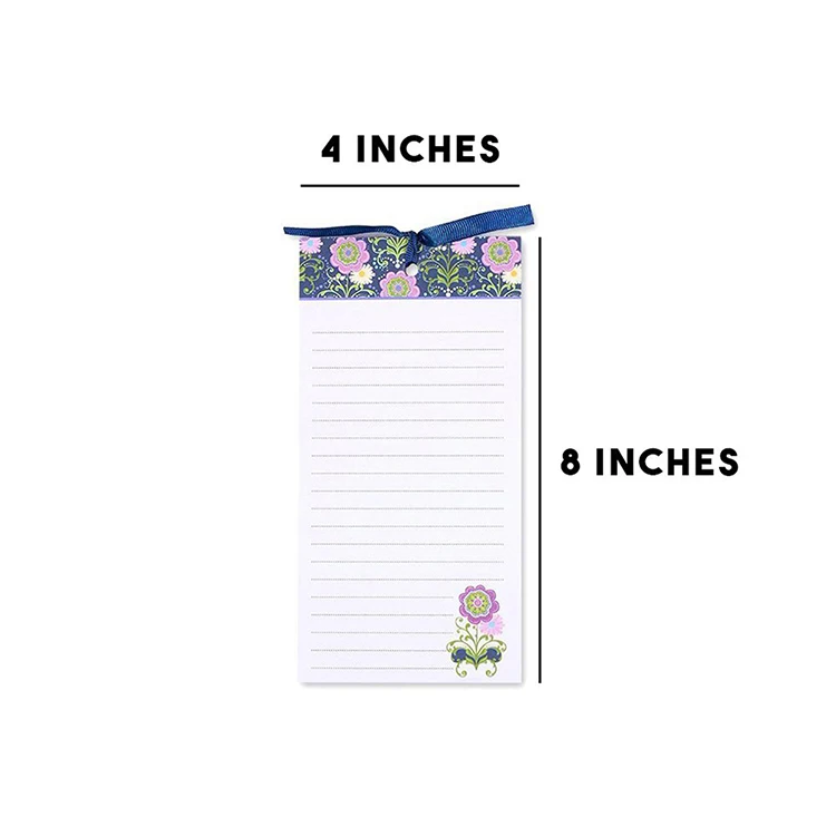 Wholesale Beautiful Hot Selling To Do List Memo Fridge Notepad WIth Logo