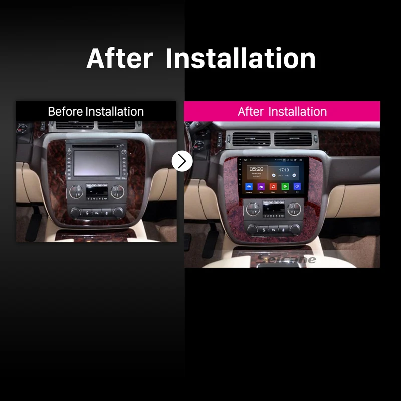  Android 10 0 9 дюймов GPS навигации автомобиля радио плеер для GMC Юкон Acadia Tahoe Chevy Chevrolet Buick анклав