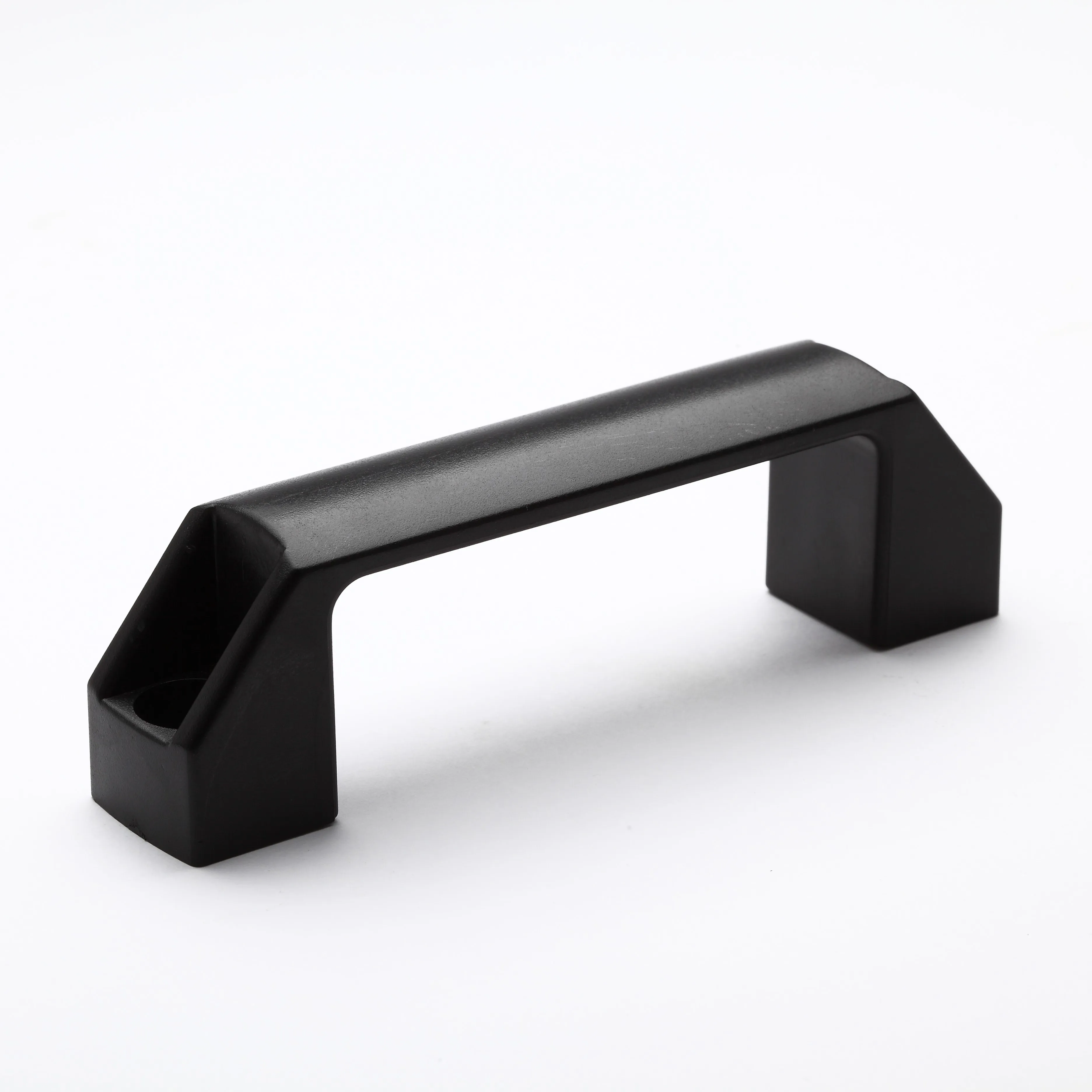 High quality 60mm Plastic door pull handle for aluminum profile equipment cabinet