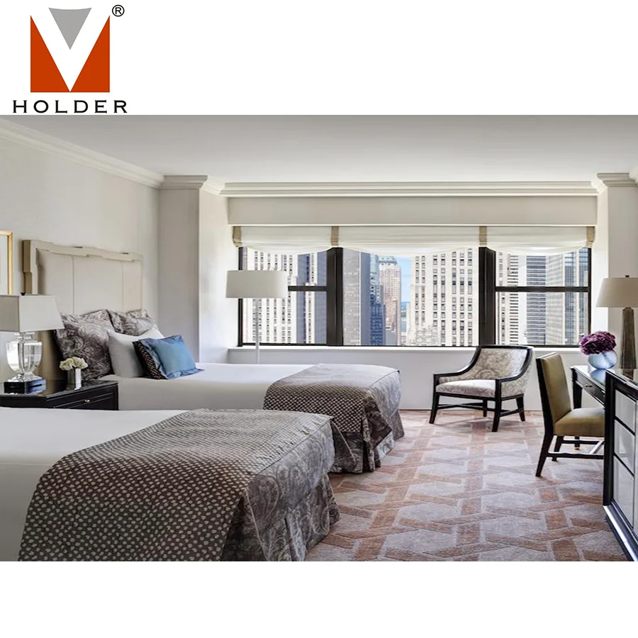 Commercial luxury hotel bedroom set complete used american hilton marriott hotel furnishings furniture for sale