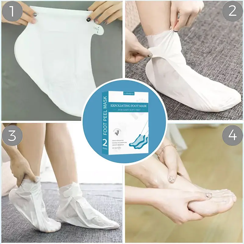 Hot Sale Exfoliating Remove Dead Foot Herbal Pack Foot Mask Skin Foot Peel Off Mask
