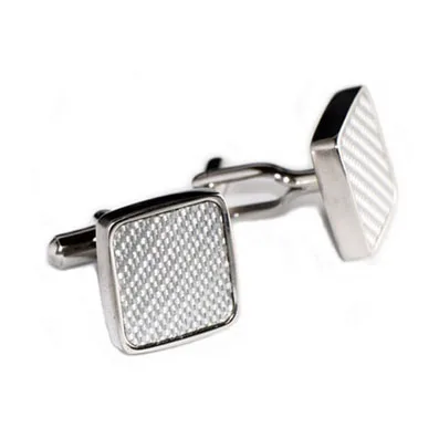 
Custom Enamel Stainless Steel Round Cufflinks 