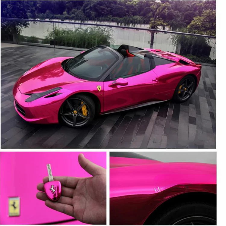 MC Chrome Mirror Silver New Arrival Graphics Wholesale Wrap Film Car Chameleon Tinting Car Body Wrapping Sticker