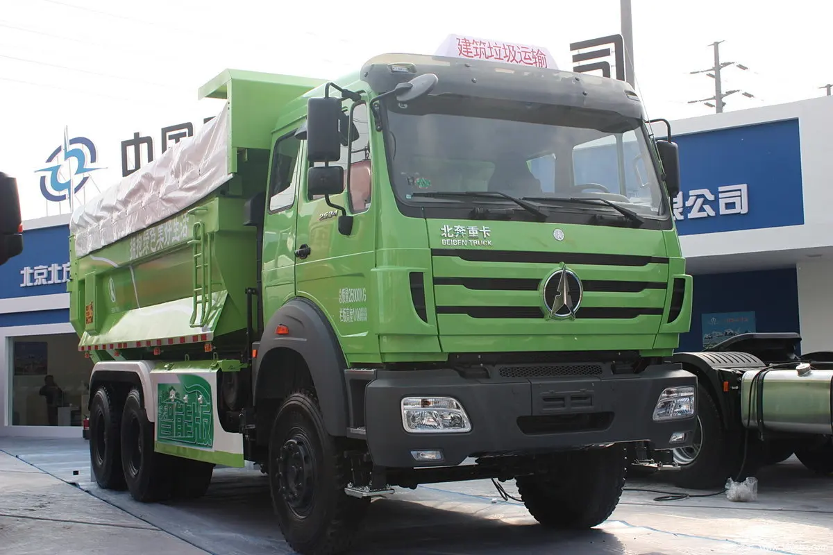 20 тонн Самосвал Bei-ben для продажи 6*4 Режим привода 5 6 метров коробка Weichai 336 л.с. Euro 4 Emission