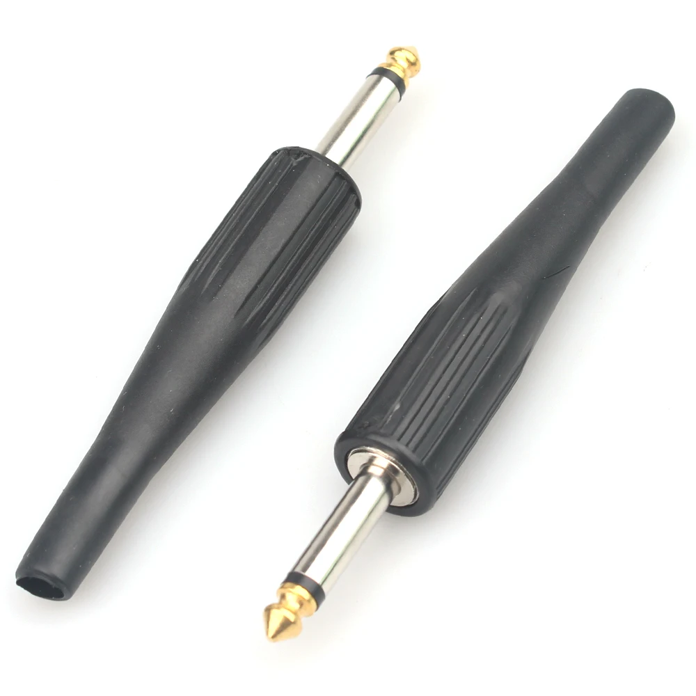 P10 6.3mm 1/4 Mono stereo trs  6.35mm Jack Audio Connector