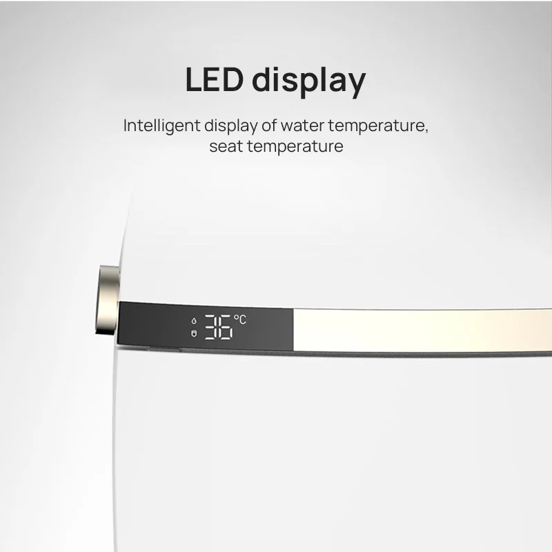 JOMOO Bathroom Remote Control Intelligent Heated Smart Toilet Bidet Auto flush Ceramic Toilet Bowl With Foot Sensors