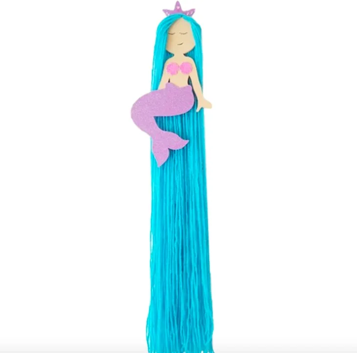 Изысканный держатель для банта для волос в стиле «русалка»