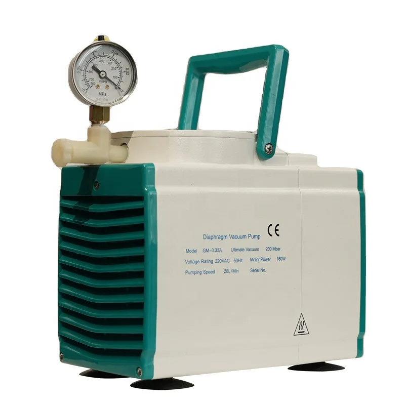 Lab PTFE Coated  Diaphragm Vacuum Pump with Factory Price  CE Certification