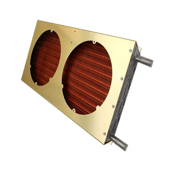 Stainless steel tube aluminum fin heat exchanger laser condenser