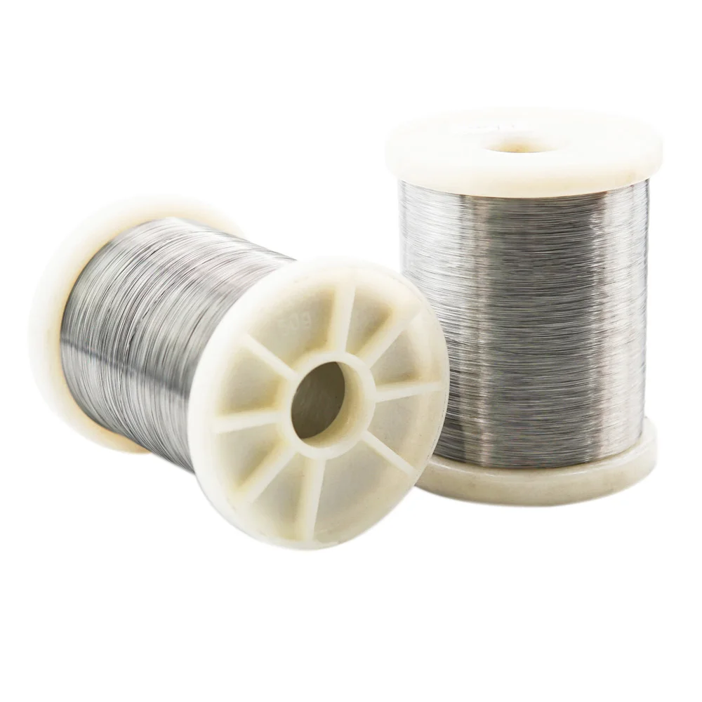 Nichrome Resistance Alloy Wire Ni90 Ni80 Ni60 Ni35 Ni30 alloy wire nichrome 90 heating wire