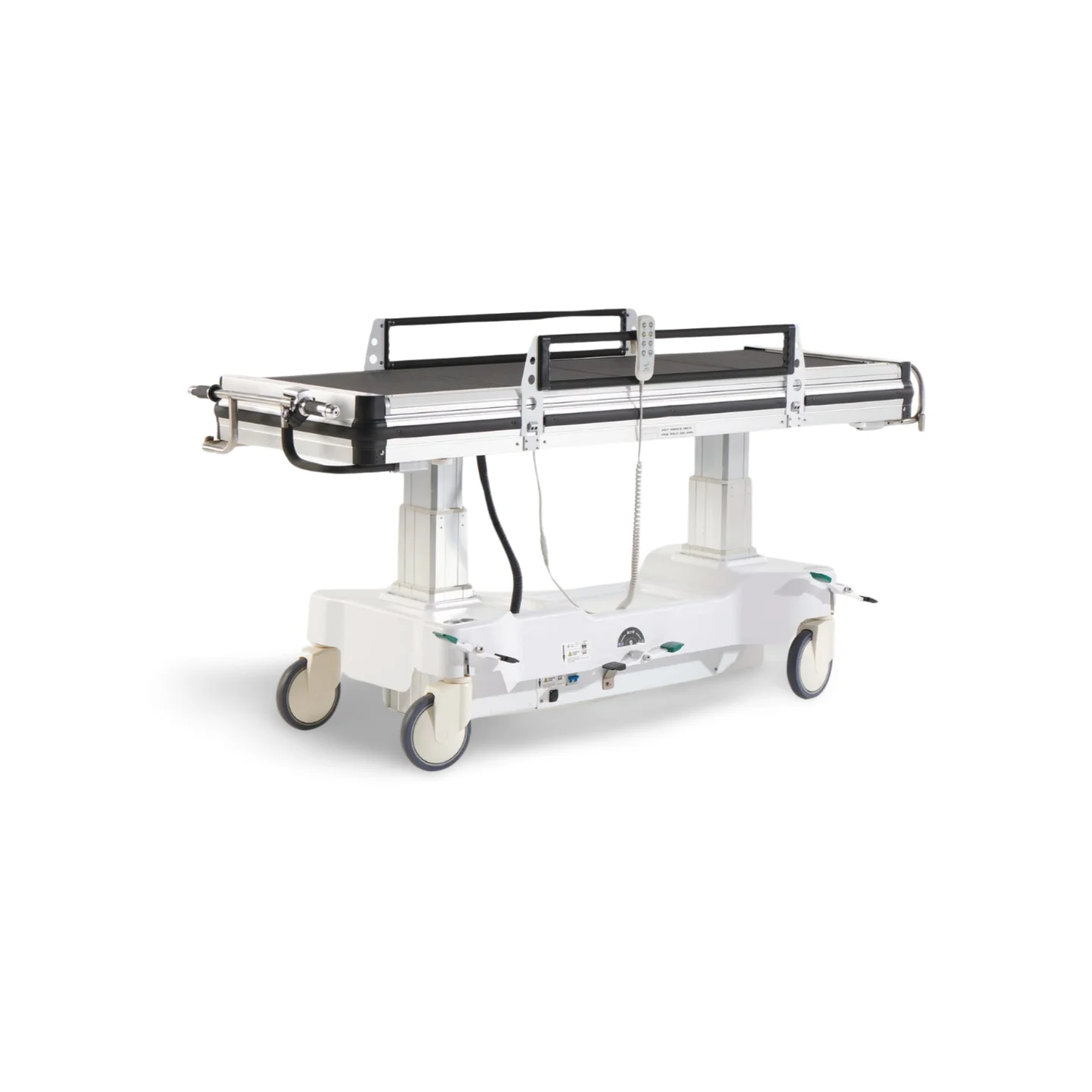 China Medical Transfer Stretcher Trolley Easy and Safe Patient Transport with Electric Hand Control Made of Durable Metal