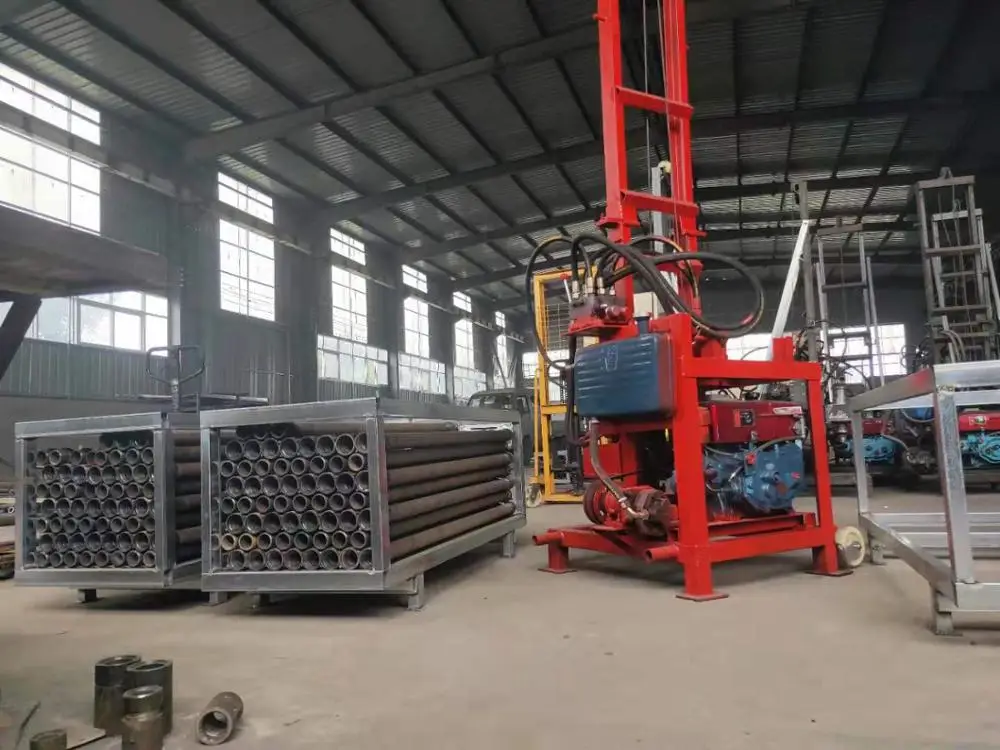 80 м 100 м ручное оборудование для бурения скважин/Буровая машина для бурения скважин