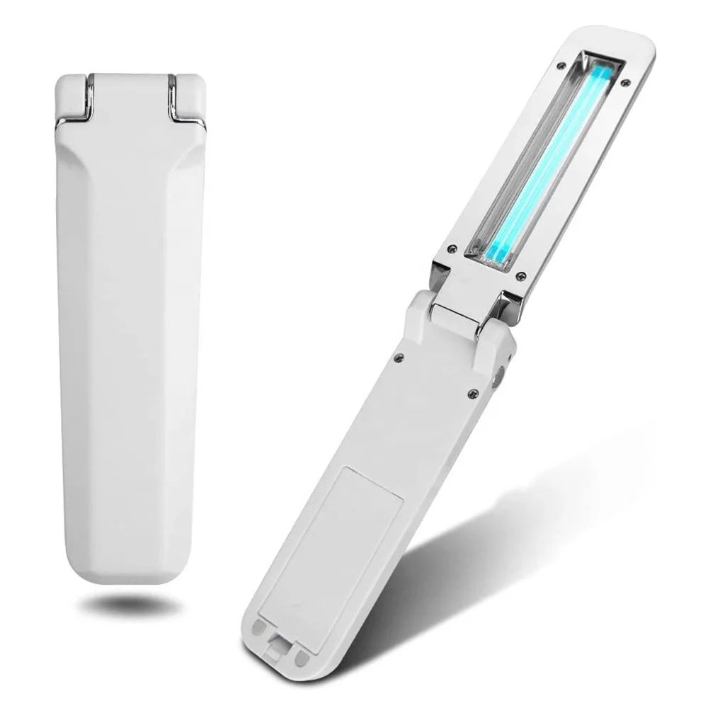 
Hot Sales UV Sterilizer Lamp Foldable led UV Light Mini Portable Ultraviolet Lamp UV for Phone 