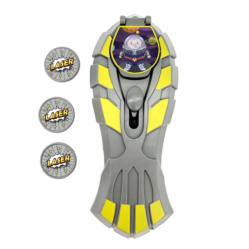 wholesale eco-friendly plastic kids toys boys mini flying disc shooter