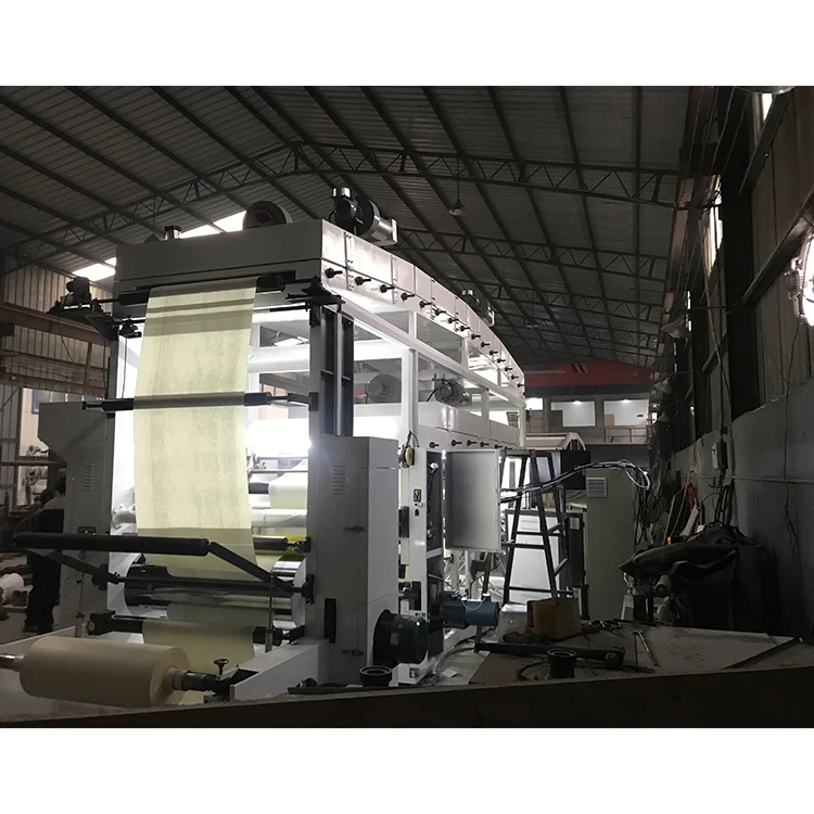 ZRGF-ACD high speed double side  film pvc paper  wax coating machine