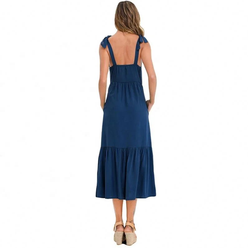 
Ladies Boutique Dresses Clothing 2020 Floral Print Women Cloth Dress 