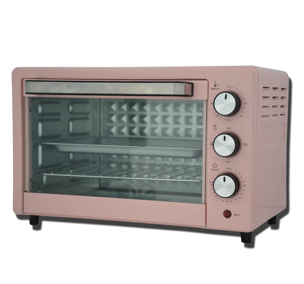Worth to try the Single glass door 4 heating tube up two down two 18L electric oven hlep to convent saving time oven