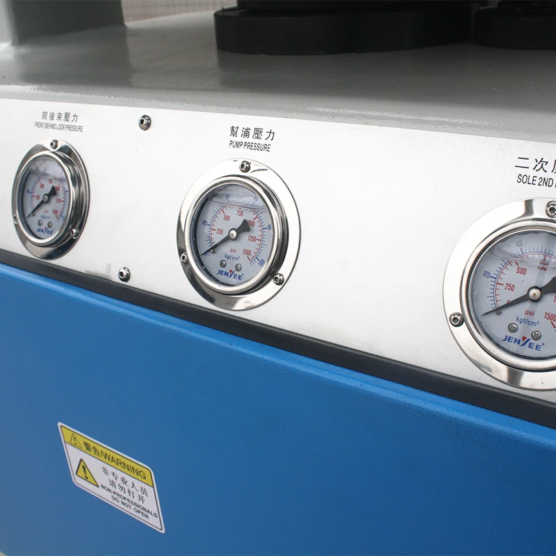 
JY-989D one station Footwear making machine leather and sports shoes sole pressing machine 