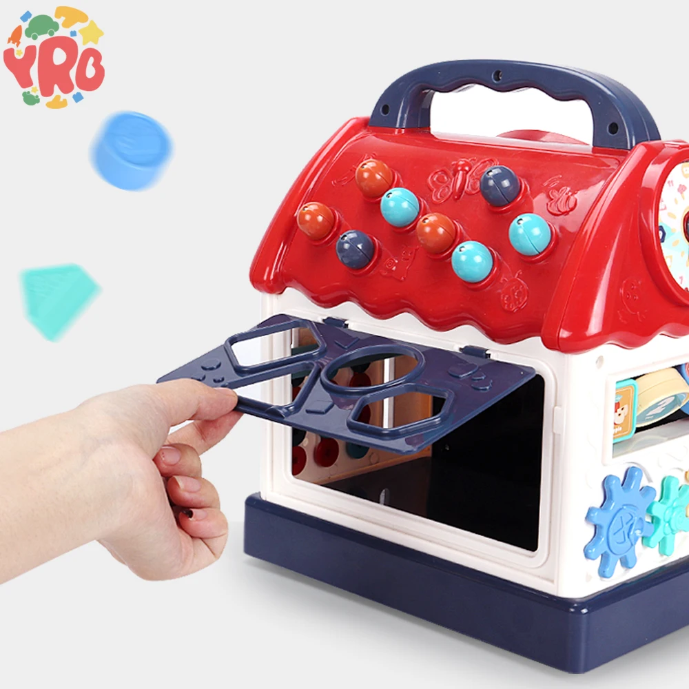 Wholesale Musical Instrunent Game Magic Toy Baby Electric Educational Activity Cube