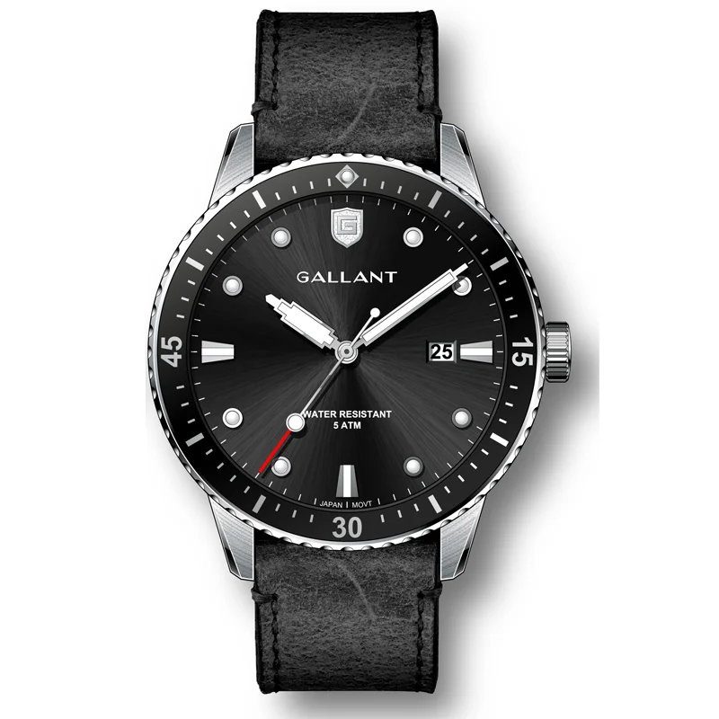 OEM watches stainless steel super luminous hand sapphire crystal 10 ATM water resistant automatic watch diver watch