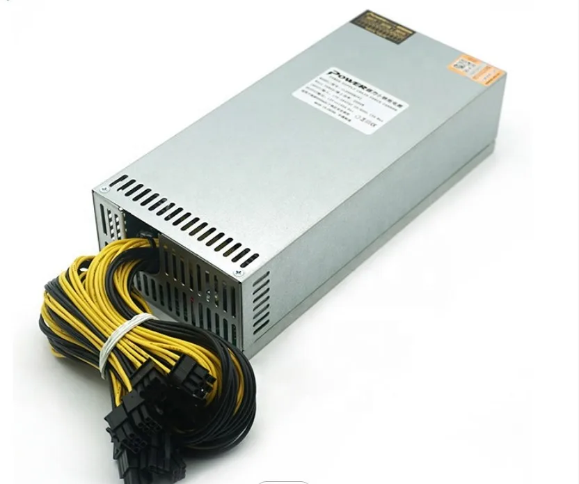 New Wholesale Platinum 2000W 2U power supply 12 v dc computer PSU Power Supply with PC Gaming hp power supply