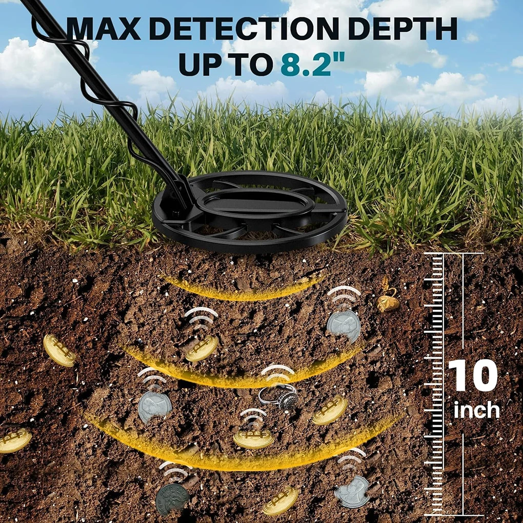 Best metal detector Tianxun TX-910 long range metal detector gold and silver treasure hunting detector