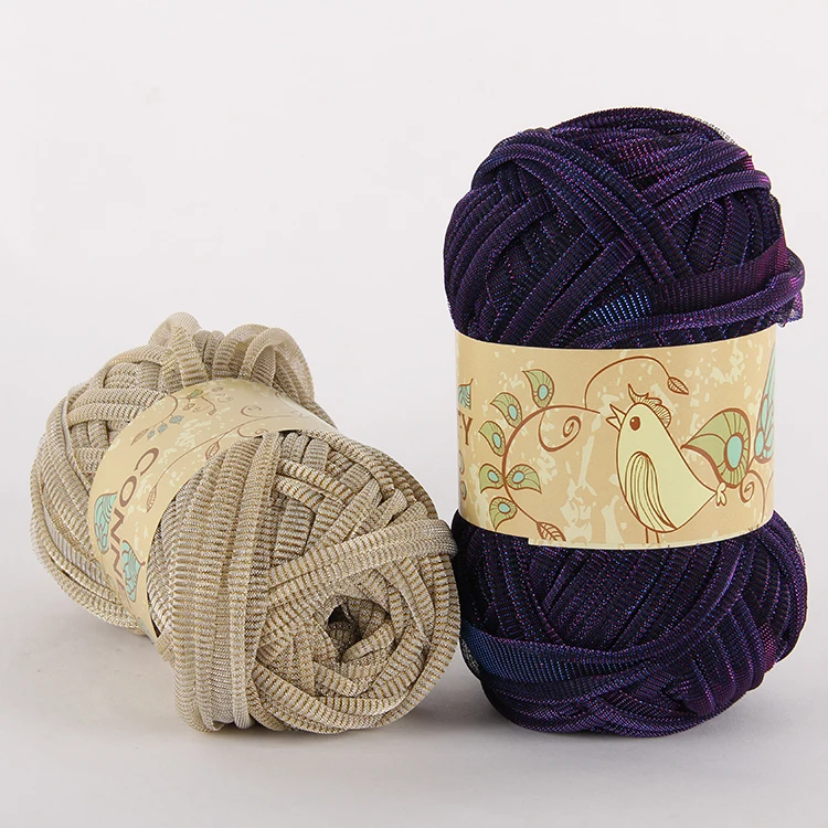 Fancy Hand Knitting Yarn for  Crochet  Bag Yarn
