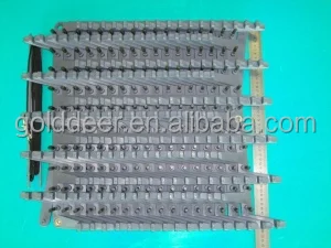 Golddeer 5m Foldable Spike Strip tyre stinger system Plastic speed bump road puncture barrier tire killer for sale LZJ-A5