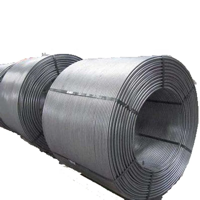 China mainland manufacturer produce Calcium Silicon Cored wire as desulfuration
