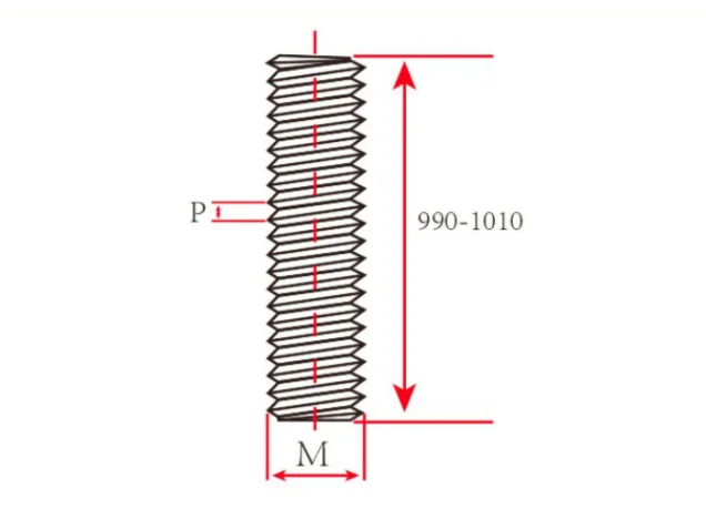 anti-corrosion full tread non-toxic DIN975 SS304 galvanized zinc nickel m10*1000mm long silvery or grey  thread rod bar