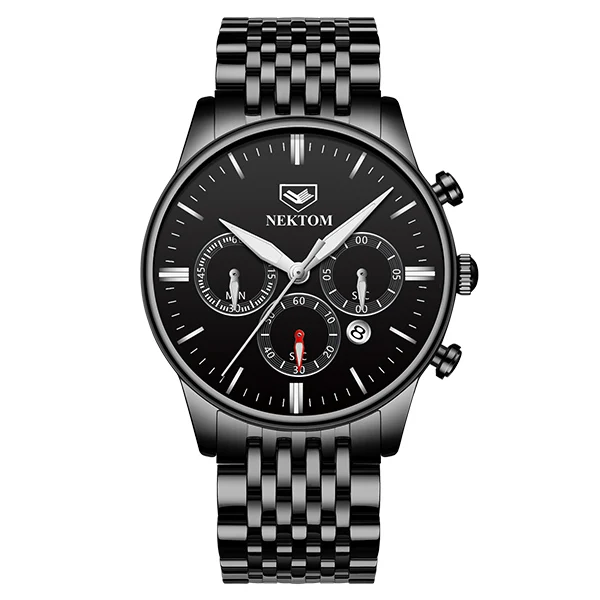 
 Наручные часы знаменитые наручные часы Мужские кварцевые часы 2020 Топ бренд класса люкс мужские водонепроницаемые Сплав Модные круглые часы из нержавеющей стали  