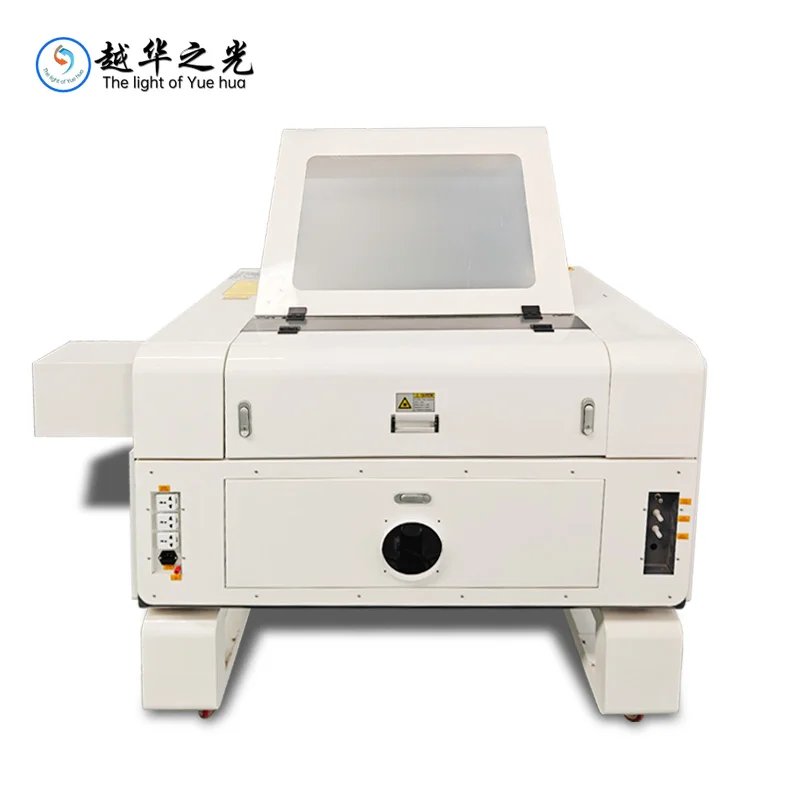 90*60cm Stepper Motor Co2 Laser Engraving Machine Red Dot Pointer Auto Focus 60W 80W 100W 130W 150W Ruida Controller Included