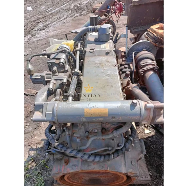 6 Cylinder Used Excavator Parts 6HK1 Electronic Injection Engine Assembly For ZX330-3