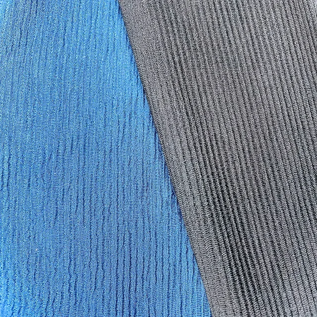 Shaoxing stock textiles wholesale tissus ottoman polyester crepe de chine georgette fabric polyester
